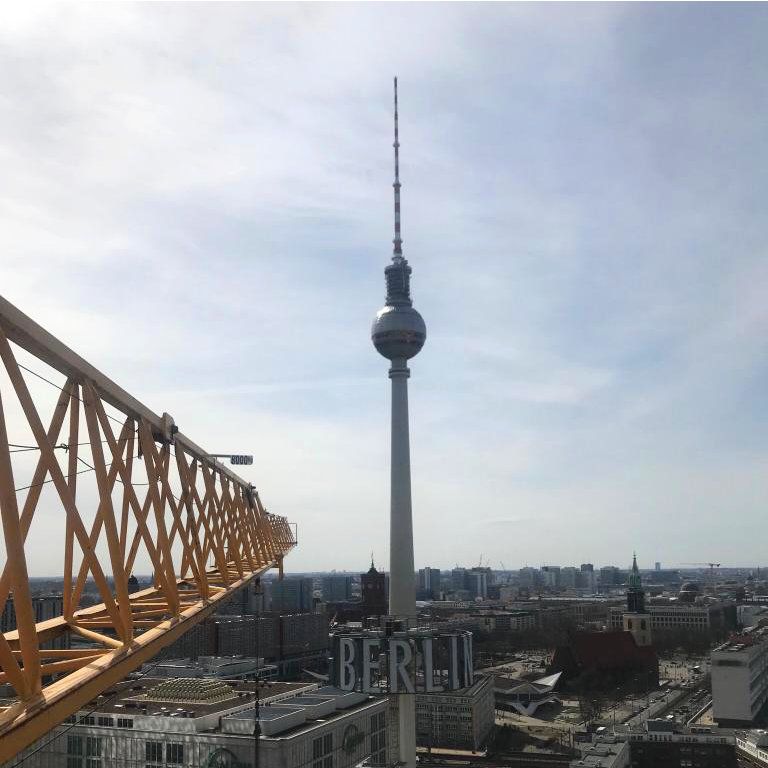 Blick auf den Fernsehturm